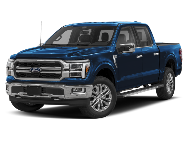 2025 Ford F-150 LARIAT in Antimatter Blue Metallic exterior paint