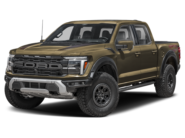 2025 Ford F-150 Raptor in Shleter Green exterior paint