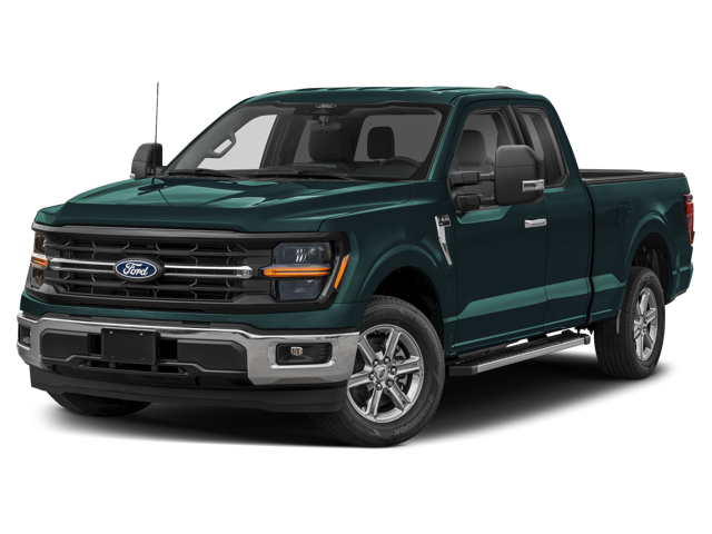 2025 Ford F-150 XLT in Green exterior paint