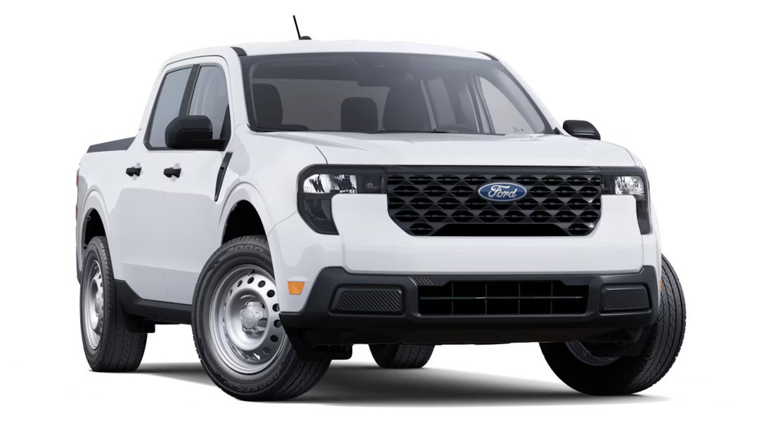 a white 2025 ford maverick xl trim level