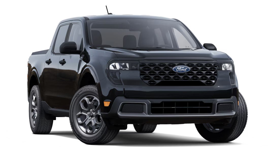 a black 2025 ford maverick xlt trim level